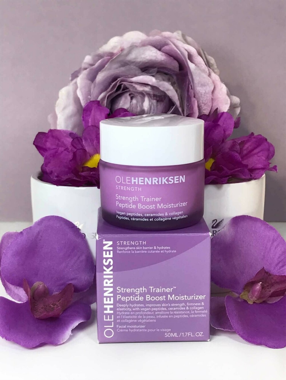 Olehenriksen Strength Trainer Peptide Boost Moisturizer FULL SIZE 50 ml *BNIB!